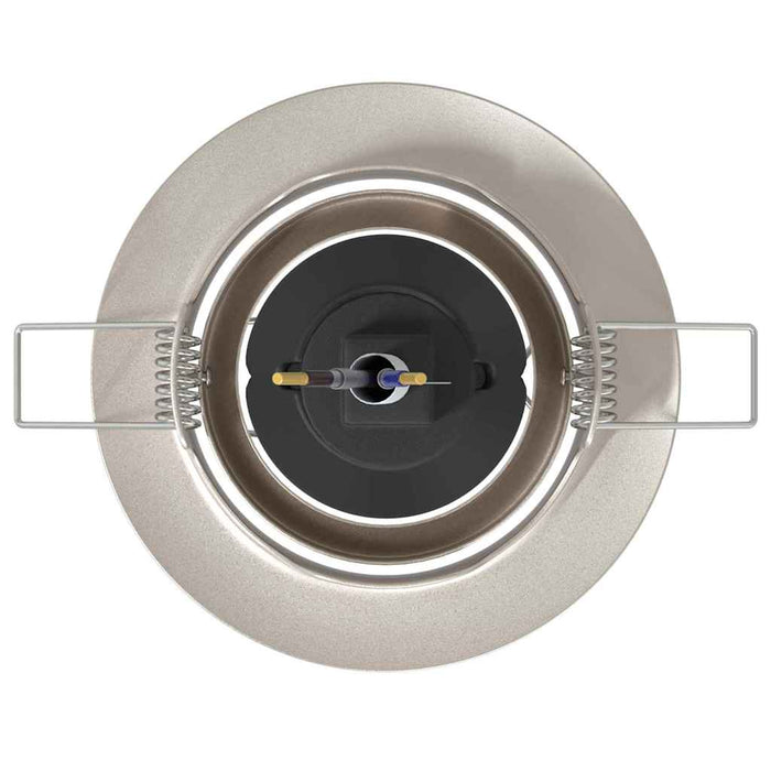 Spotlights con i riflettori 6 pcs Argento 9 x 9 cm Metallo 4108170