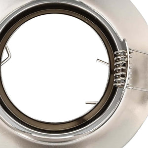 Spotlights con i riflettori 24 pcs Argento 9 x 9 cm Metallo 4108172