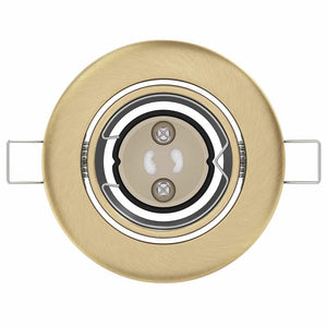 Spotlights con i riflettori 6 pcs Ottone 9 x 9 cm Metallo 4108173