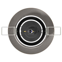 Spotlights con i riflettori 6 pcs Ottone 9 x 9 cm Metallo 4108173