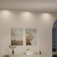 Spotlights con i riflettori 12 pcs Ottone 9 x 9 cm Metallo 4108174