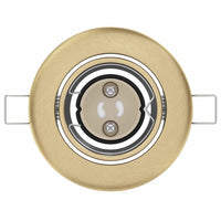 Spotlights con i riflettori 24 pcs Ottone 9 x 9 cm Metallo 4108175