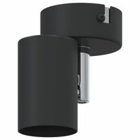Faretto da soffitto Nero 6.5 x 6 x 11.5 cm Acciaio 4108176
