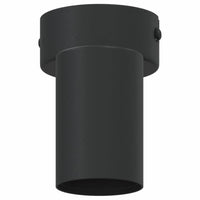 Faretto da soffitto Nero 6.5 x 6 x 11.5 cm Acciaio 4108176