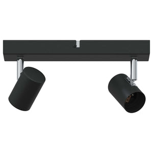Faretto da soffitto Nero 26 x 6.5 x 11.5 cm Acciaio 4108179