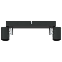Faretto da soffitto Nero 26 x 6.5 x 11.5 cm Acciaio 4108179