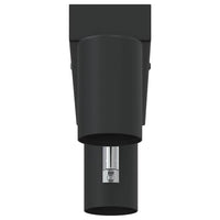 Faretto da soffitto Nero 26 x 6.5 x 11.5 cm Acciaio 4108179