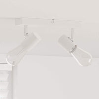 Faretto da soffitto Bianco 26 x 6.5 x 11.5 cm Acciaio 4108180