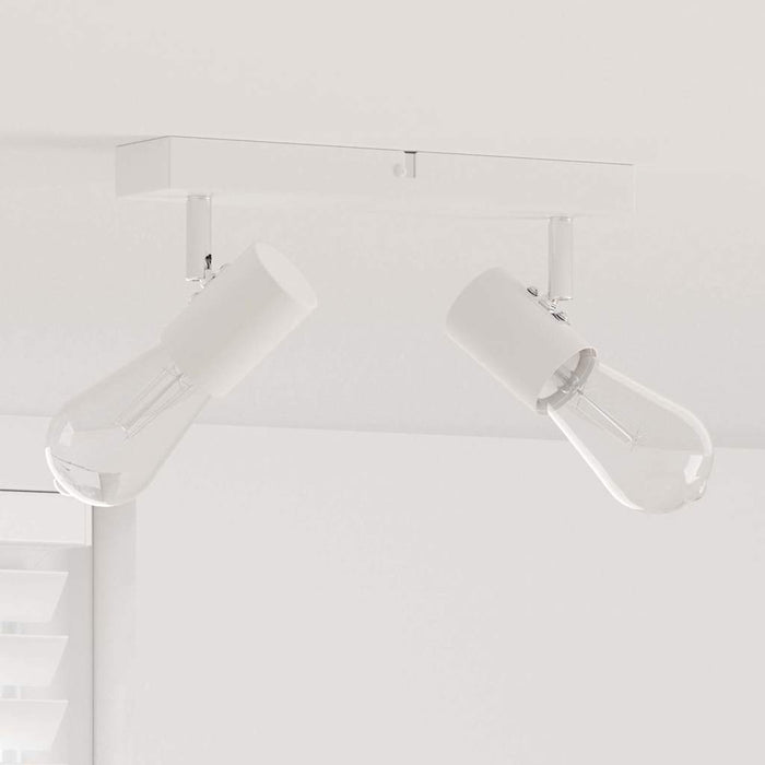 Faretto da soffitto Bianco 26 x 6.5 x 11.5 cm Acciaio 4108180