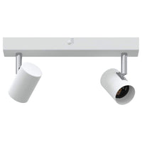 Faretto da soffitto Bianco 26 x 6.5 x 11.5 cm Acciaio 4108180