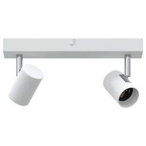 Faretto da soffitto Bianco 26 x 6.5 x 11.5 cm Acciaio 4108180