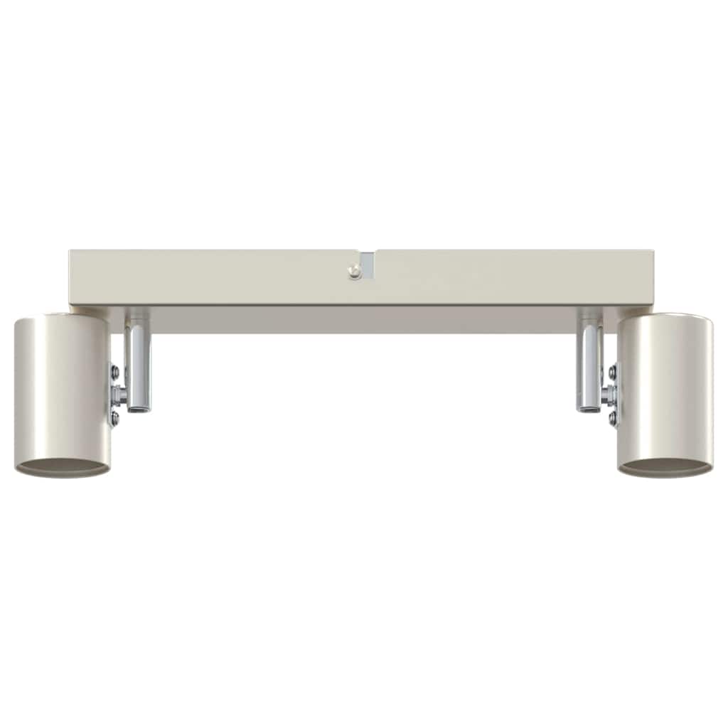 Faretto da soffitto Nichel spazzolato 26 x 6.5 x 11.5 cm 4108181