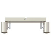 Faretto da soffitto Nichel spazzolato 26 x 6.5 x 11.5 cm 4108181