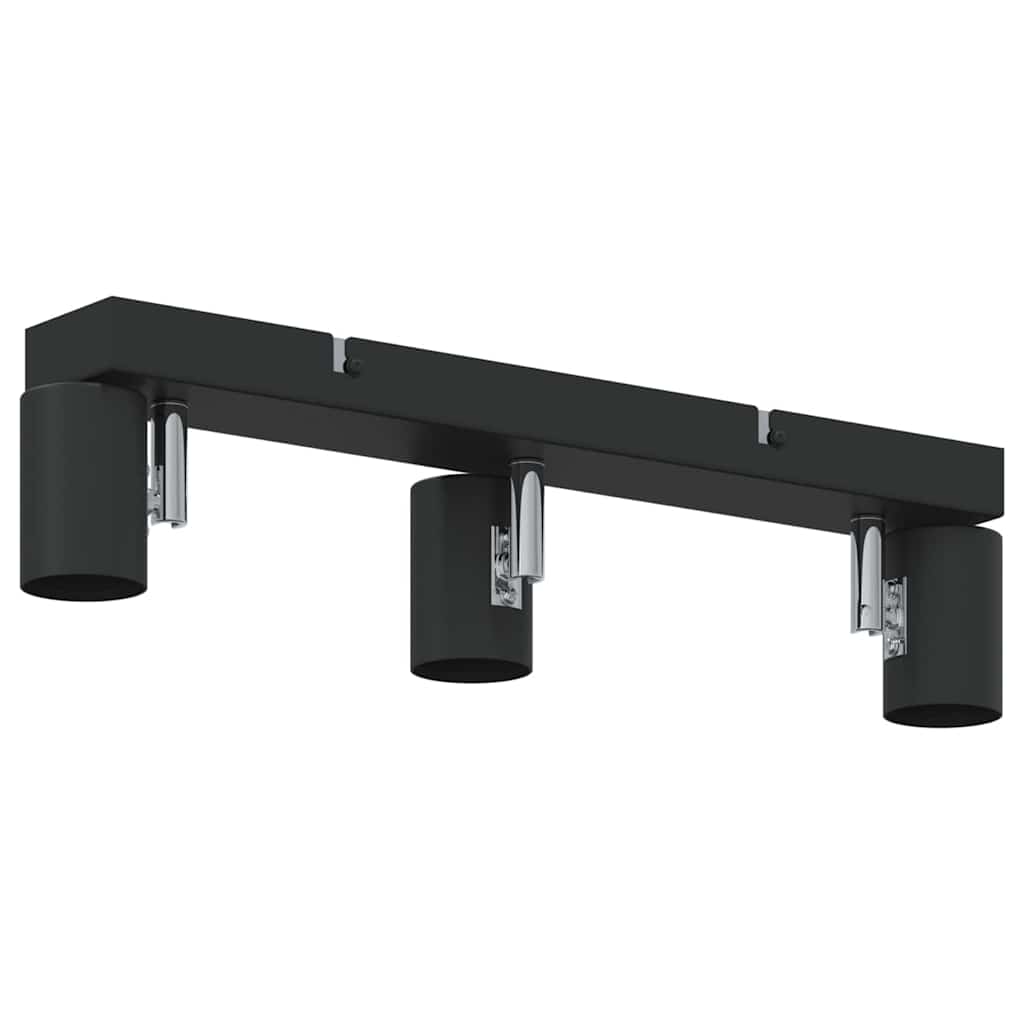 Faretto da soffitto Nero 38 x 6.5 x 11.5 cm Acciaio 4108182