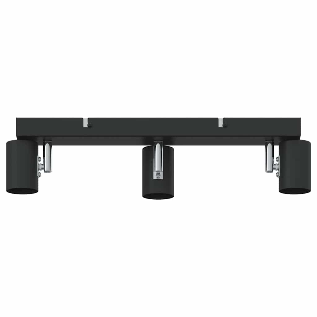 Faretto da soffitto Nero 38 x 6.5 x 11.5 cm Acciaio 4108182