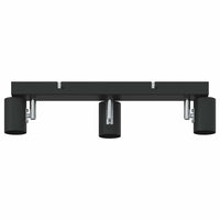 Faretto da soffitto Nero 38 x 6.5 x 11.5 cm Acciaio 4108182