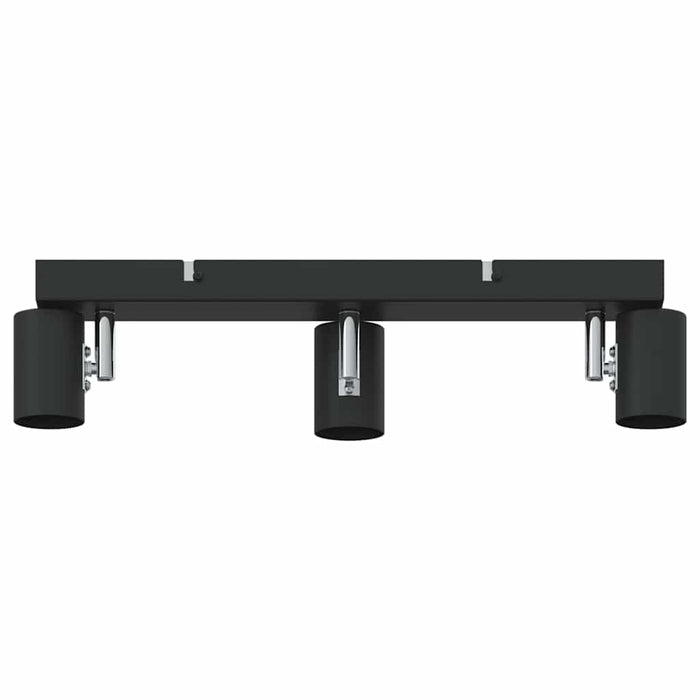 Faretto da soffitto Nero 38 x 6.5 x 11.5 cm Acciaio 4108182