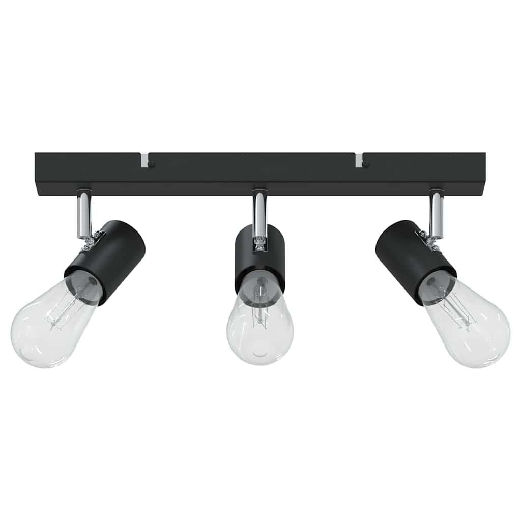 Faretto da soffitto Nero 38 x 6.5 x 11.5 cm Acciaio 4108182