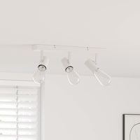 Faretto da soffitto Bianco 38 x 6.5 x 11.5 cm Acciaio 4108183