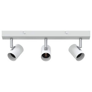 Faretto da soffitto Bianco 38 x 6.5 x 11.5 cm Acciaio 4108183