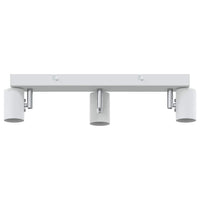 Faretto da soffitto Bianco 38 x 6.5 x 11.5 cm Acciaio 4108183