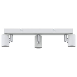 Faretto da soffitto Bianco 38 x 6.5 x 11.5 cm Acciaio 4108183