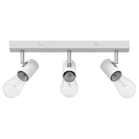 Faretto da soffitto Bianco 38 x 6.5 x 11.5 cm Acciaio 4108183