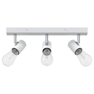 Faretto da soffitto Bianco 38 x 6.5 x 11.5 cm Acciaio 4108183