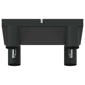 Faretto da soffitto Nero 26.5 x 26 x 11.5 cm Acciaio 4108185