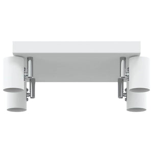 Faretto da soffitto Bianco 26.5 x 26 x 11.5 cm Acciaio 4108186