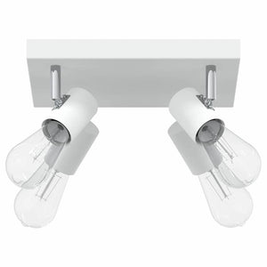 Faretto da soffitto Bianco 26.5 x 26 x 11.5 cm Acciaio 4108186