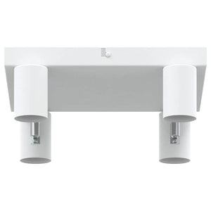 Faretto da soffitto Bianco 26.5 x 26 x 11.5 cm Acciaio 4108186