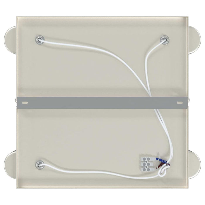 Faretto da soffitto Nickel spazzolato 26.5 x 26 x 11.5 cm 4108187