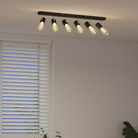 Faretto da soffitto Nero 73 x 6.5 x 11.5 cm Acciaio 4108188