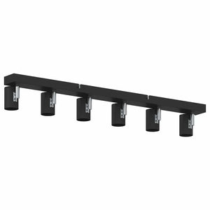 Faretto da soffitto Nero 73 x 6.5 x 11.5 cm Acciaio 4108188