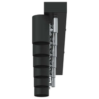 Faretto da soffitto Nero 73 x 6.5 x 11.5 cm Acciaio 4108188