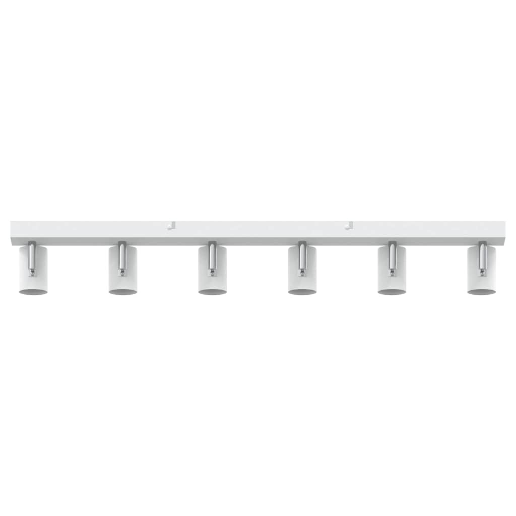 Faretto da soffitto Bianco 73 x 6.5 x 11.5 cm Acciaio 4108189