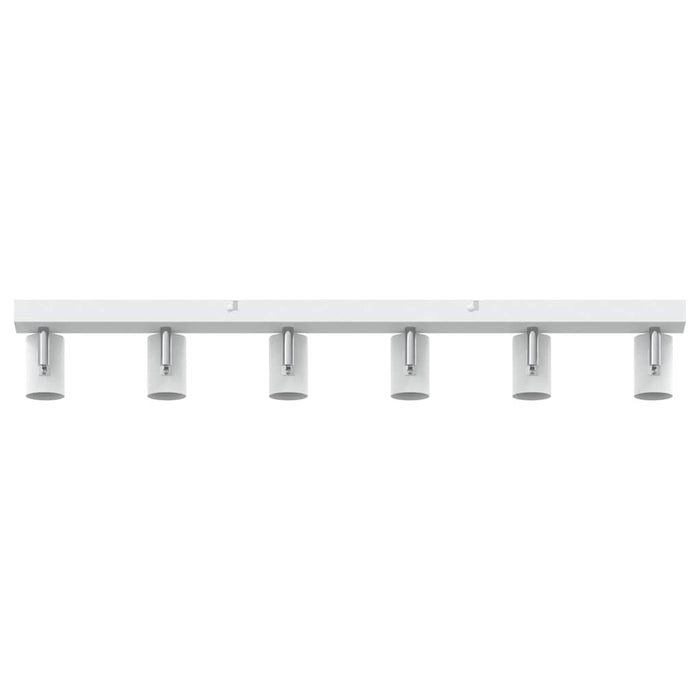 Faretto da soffitto Bianco 73 x 6.5 x 11.5 cm Acciaio 4108189