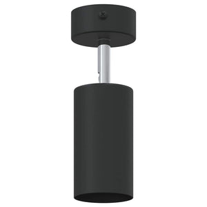 Faretto da soffitto Nero 6 x 6 x 16.5 cm Acciaio 4108191