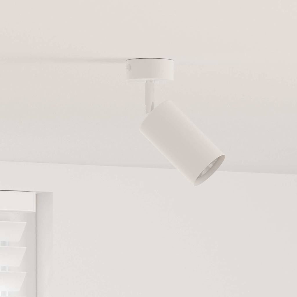 Faretto da soffitto Bianco 6 x 6 x 16.5 cm Acciaio 4108192