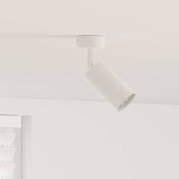 Faretto da soffitto Bianco 6 x 6 x 16.5 cm Acciaio 4108192