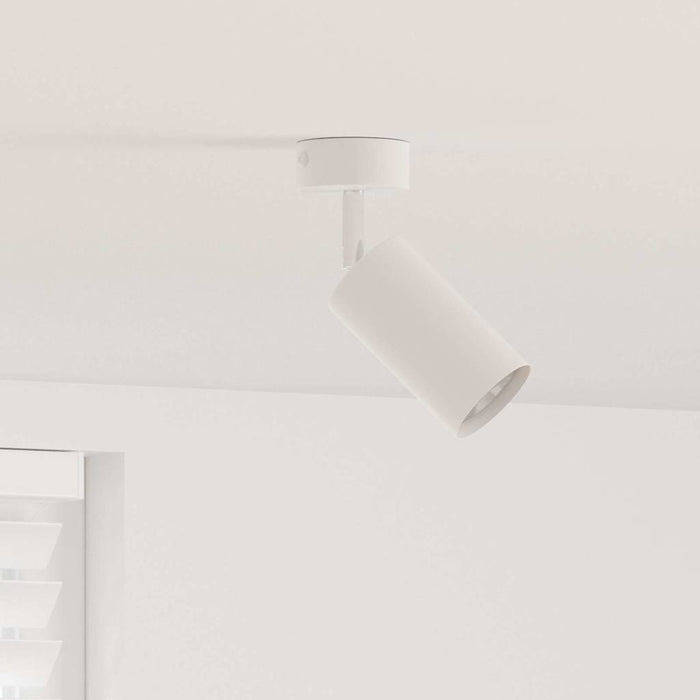 Faretto da soffitto Bianco 6 x 6 x 16.5 cm Acciaio 4108192