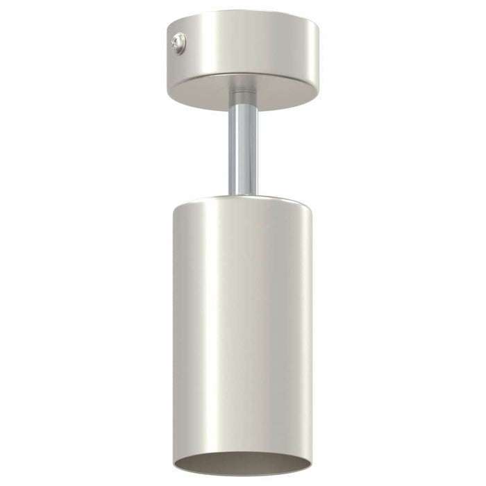 Faretto da soffitto Nickel spazzolato 6 x 6 x 16.5 cm Acciaio 4108193