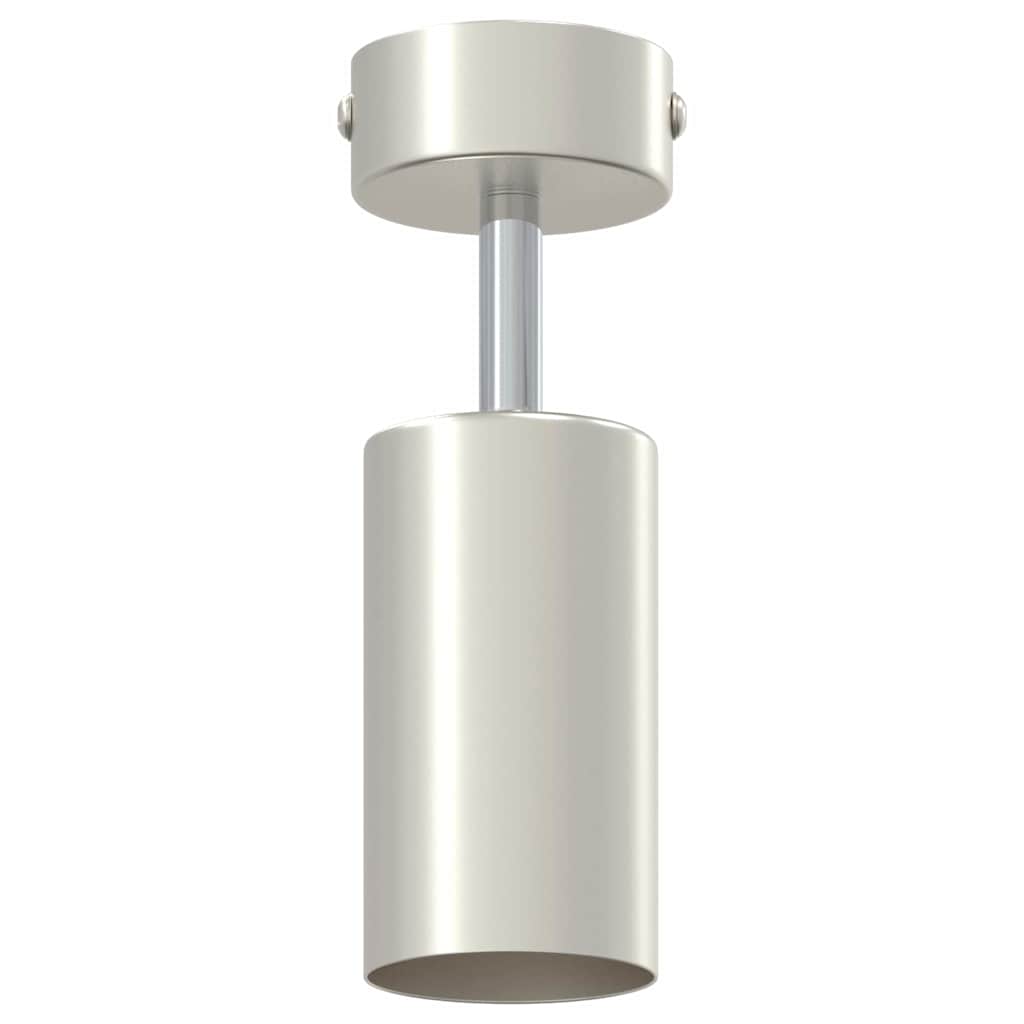 Faretto da soffitto Nickel spazzolato 6 x 6 x 16.5 cm Acciaio 4108193