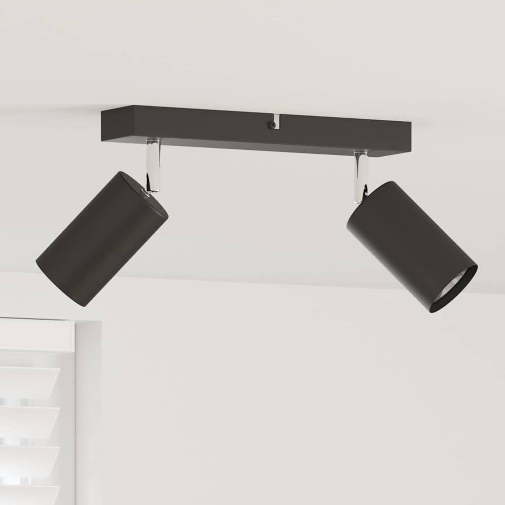 Faretto da soffitto Nero 26 x 5.5 x 16.5 cm Acciaio 4108194