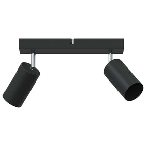 Faretto da soffitto Nero 26 x 5.5 x 16.5 cm Acciaio 4108194
