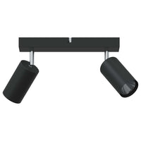 Faretto da soffitto Nero 26 x 5.5 x 16.5 cm Acciaio 4108194