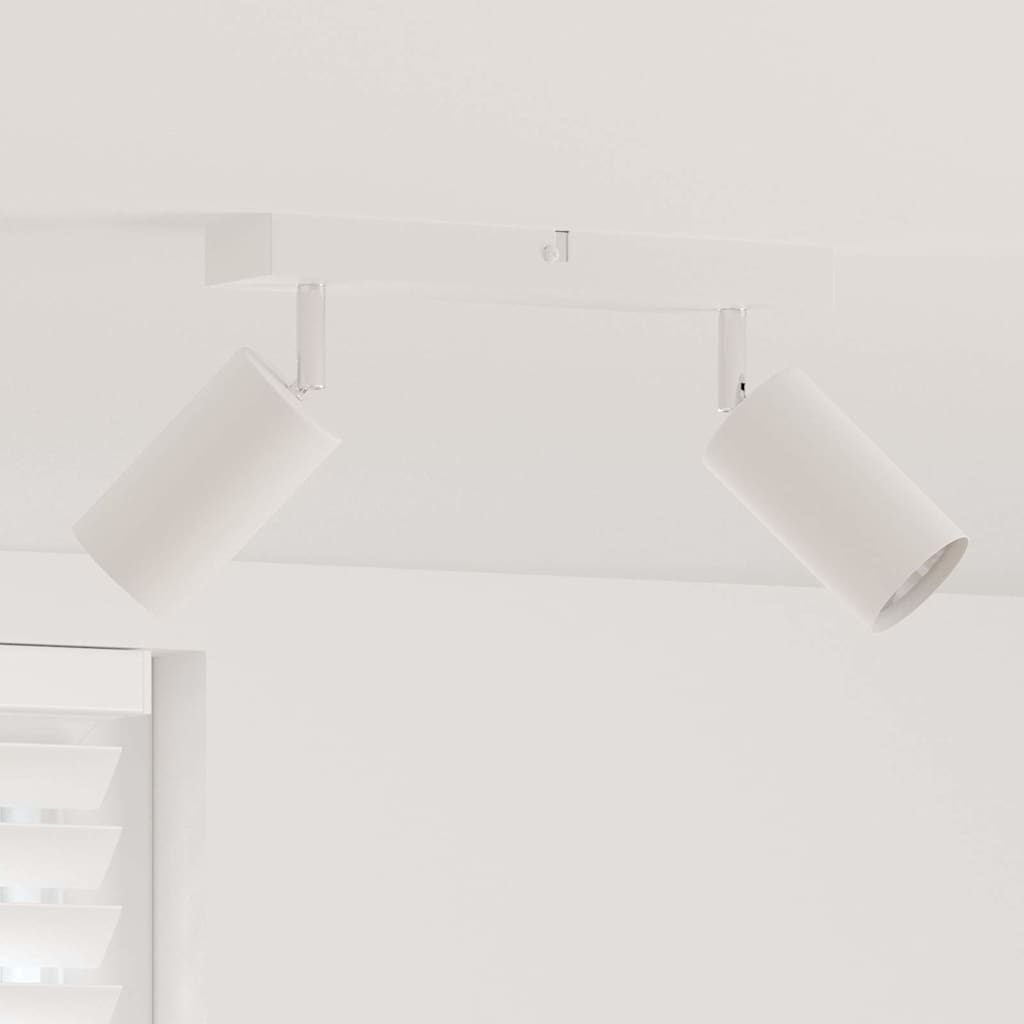 Faretto da soffitto Bianco 26 x 5.5 x 16.5 cm Acciaio 4108195