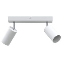 Faretto da soffitto Bianco 26 x 5.5 x 16.5 cm Acciaio 4108195