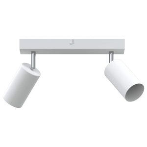 Faretto da soffitto Bianco 26 x 5.5 x 16.5 cm Acciaio 4108195